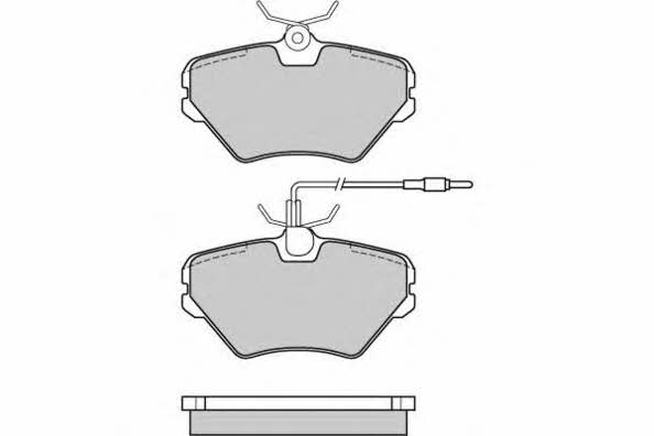 ETF 12-0628 Brake Pad Set, disc brake 120628