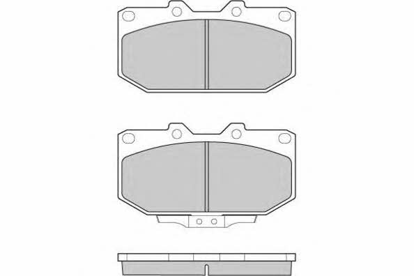 ETF 12-0649 Brake Pad Set, disc brake 120649