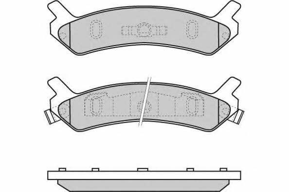 ETF 12-0655 Brake Pad Set, disc brake 120655