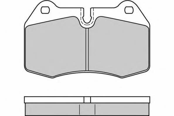 ETF 12-0660 Brake Pad Set, disc brake 120660