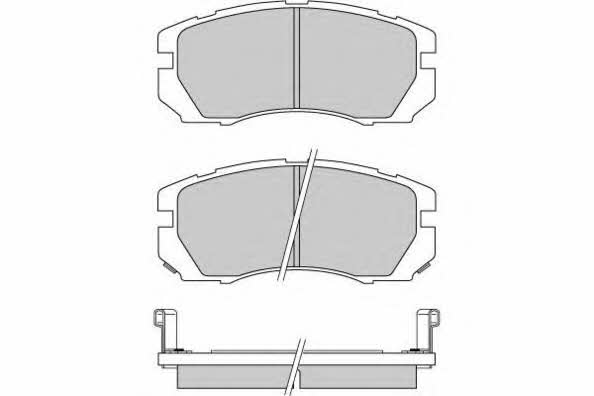 ETF 12-0663 Brake Pad Set, disc brake 120663