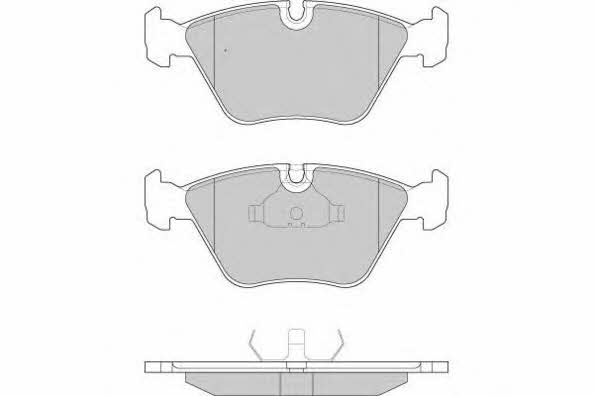 ETF 12-0665 Brake Pad Set, disc brake 120665