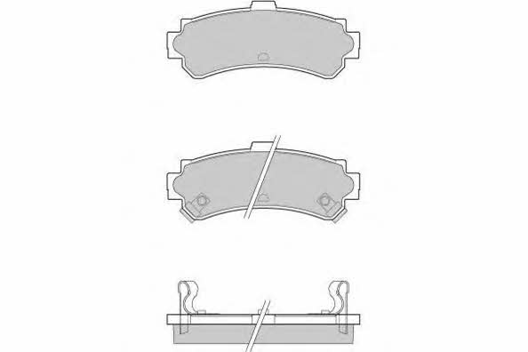 ETF 12-0690 Brake Pad Set, disc brake 120690