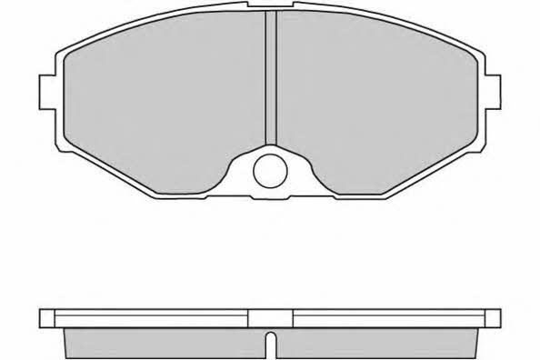 ETF 12-0722 Brake Pad Set, disc brake 120722