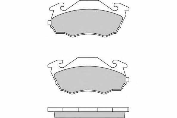 ETF 12-0738 Brake Pad Set, disc brake 120738