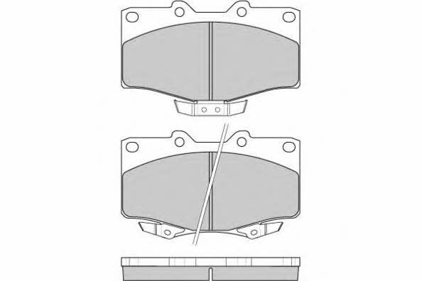 ETF 12-0748 Brake Pad Set, disc brake 120748