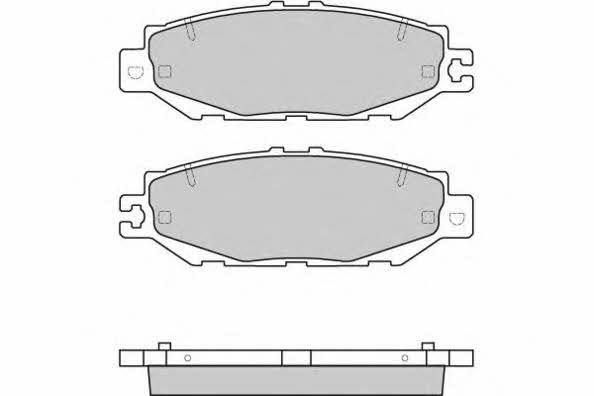 ETF 12-0753 Brake Pad Set, disc brake 120753