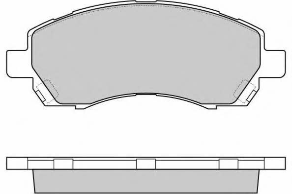 ETF 12-0820 Brake Pad Set, disc brake 120820