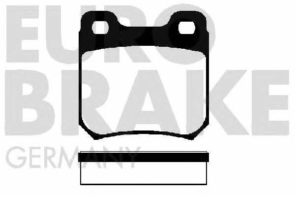 Eurobrake 5502223612 Brake Pad Set, disc brake 5502223612