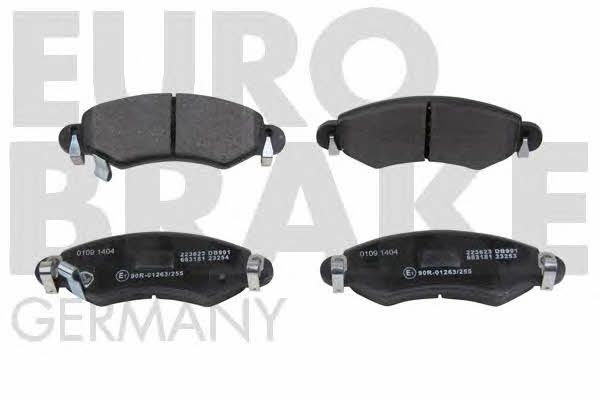 Eurobrake 5502223623 Brake Pad Set, disc brake 5502223623