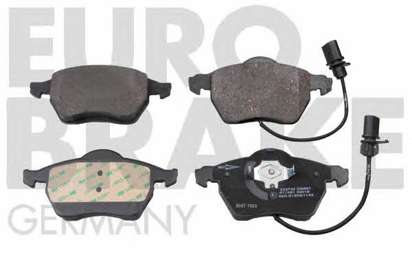 Eurobrake 5502224742 Brake Pad Set, disc brake 5502224742