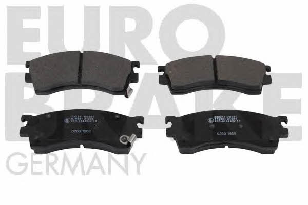 Eurobrake 5502223241 Brake Pad Set, disc brake 5502223241