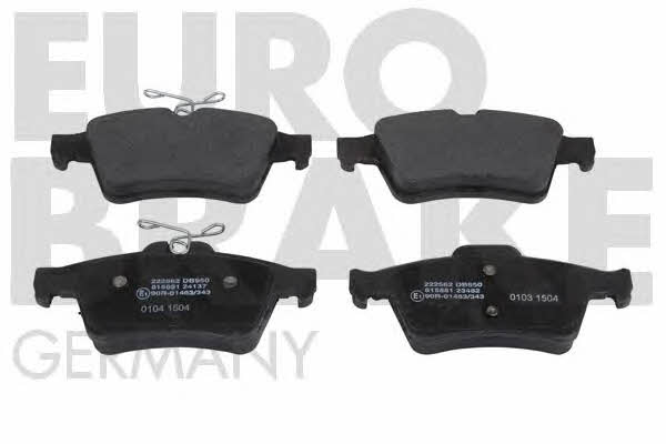 Eurobrake 5502222562 Brake Pad Set, disc brake 5502222562