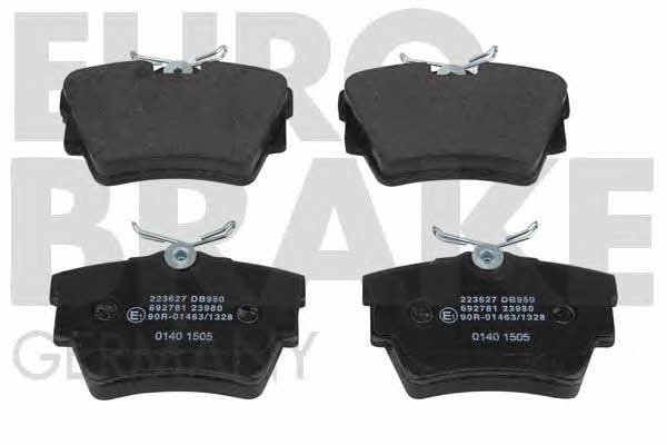 Eurobrake 5502223627 Brake Pad Set, disc brake 5502223627