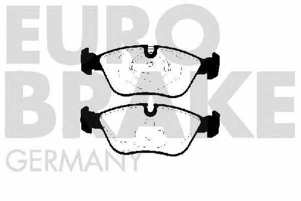 Eurobrake 5502224812 Brake Pad Set, disc brake 5502224812