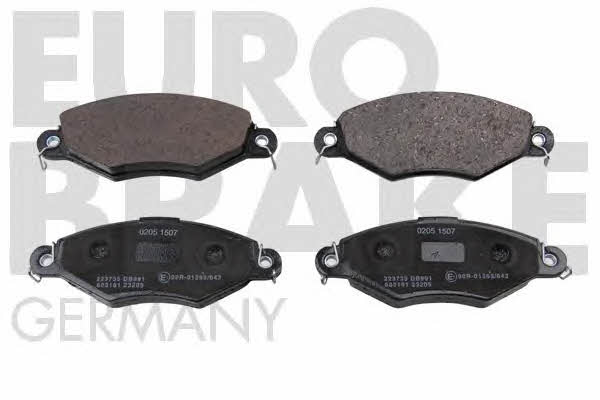 Eurobrake 5502223735 Brake Pad Set, disc brake 5502223735