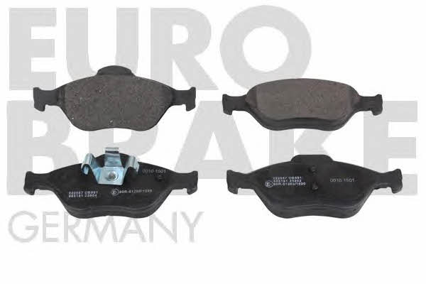 Eurobrake 5502222557 Brake Pad Set, disc brake 5502222557