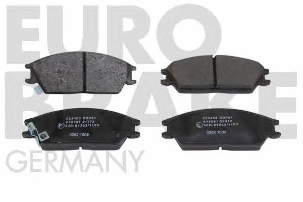Eurobrake 5502223403 Brake Pad Set, disc brake 5502223403