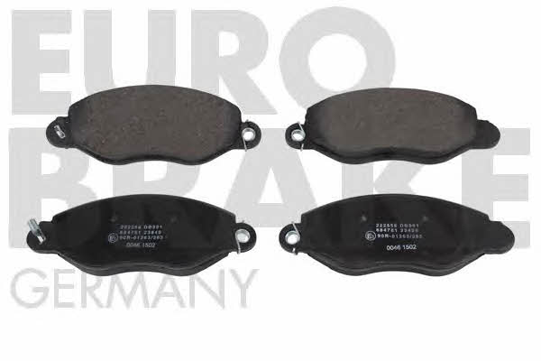 Eurobrake 5502222558 Brake Pad Set, disc brake 5502222558