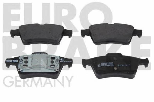 Eurobrake 5502223629 Brake Pad Set, disc brake 5502223629