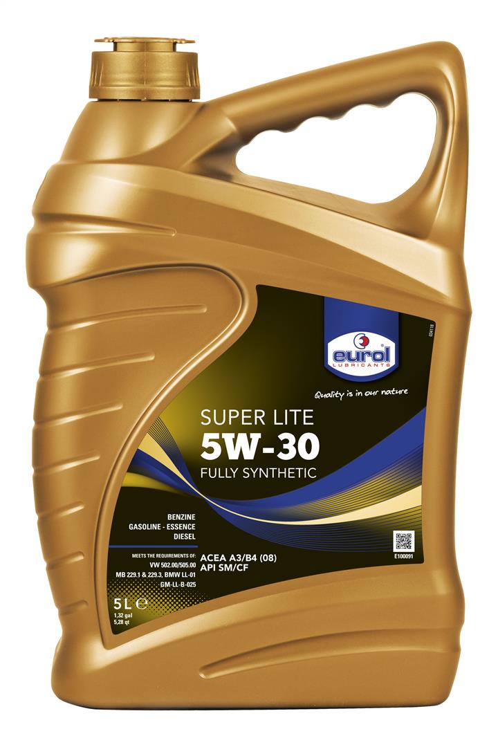 Eurol E100091 - 5L Engine oil Eurol Super Lite 5W-30, 5L E1000915L