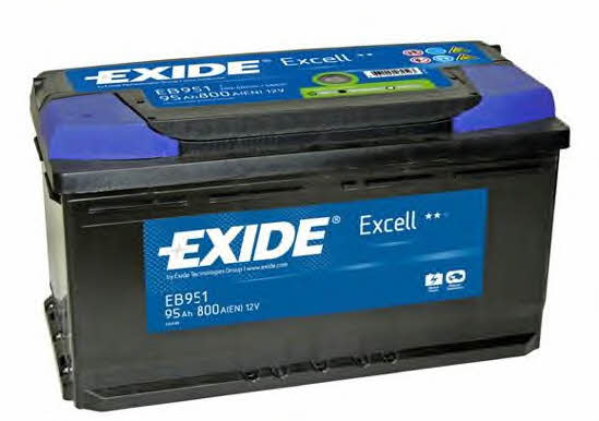 Exide EB951 Battery Exide 12V 95AH 800A(EN) L+ EB951