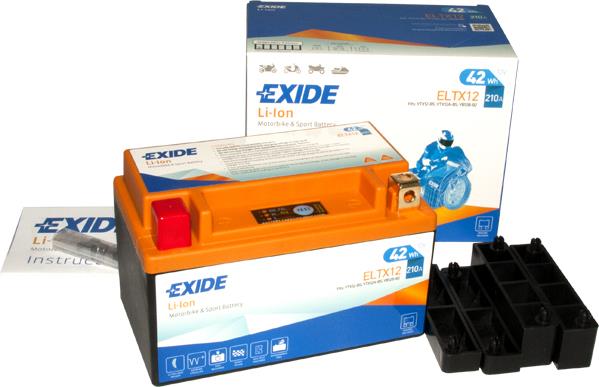 Exide ELTX12 Battery Exide Li-ion 12V 3,5AH 210A(EN) L+ ELTX12