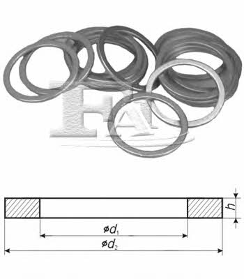 FA1 768.520.100 O-ring 768520100 768520100 FA1 O-ring