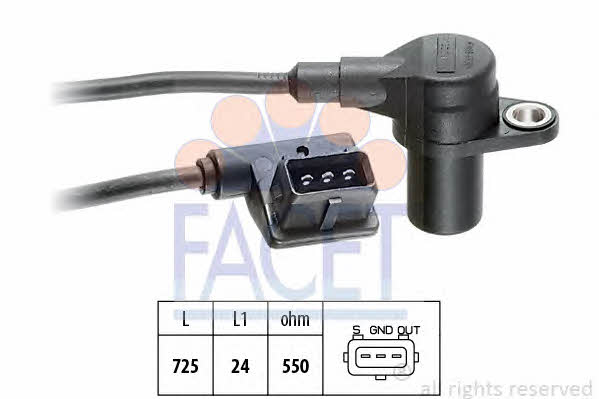 Facet 9.0130 Camshaft position sensor 90130