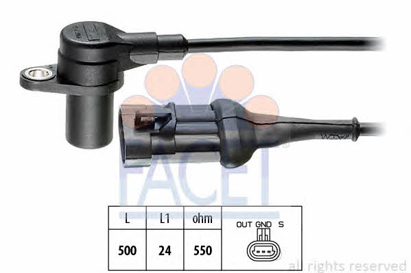 Facet 9.0171 Camshaft position sensor 90171