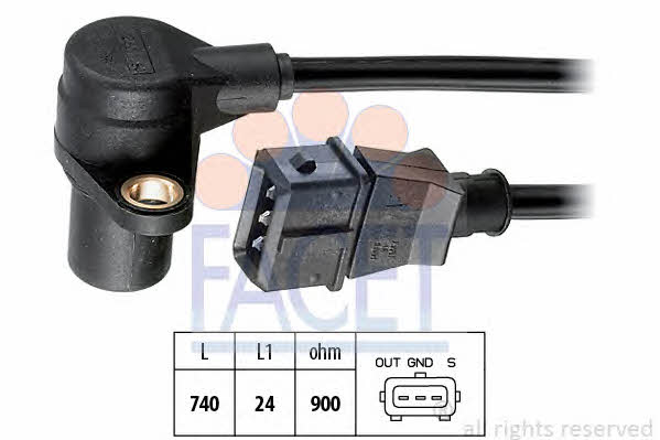 Facet 9.0214 Camshaft position sensor 90214