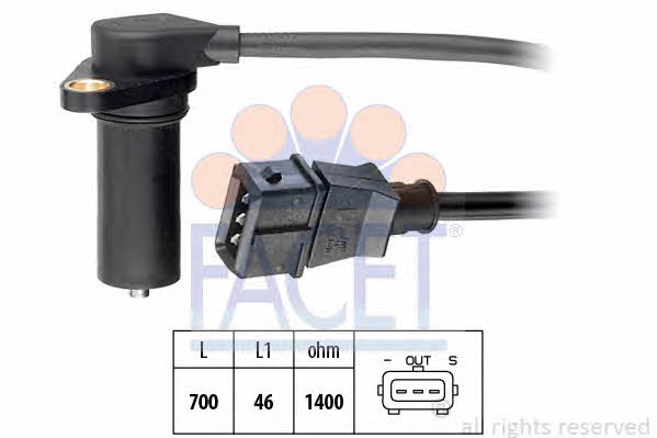 Facet 9.0224 Camshaft position sensor 90224