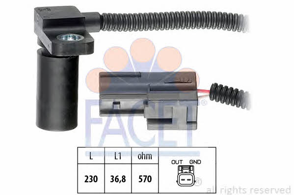 Facet 9.0233 Camshaft position sensor 90233