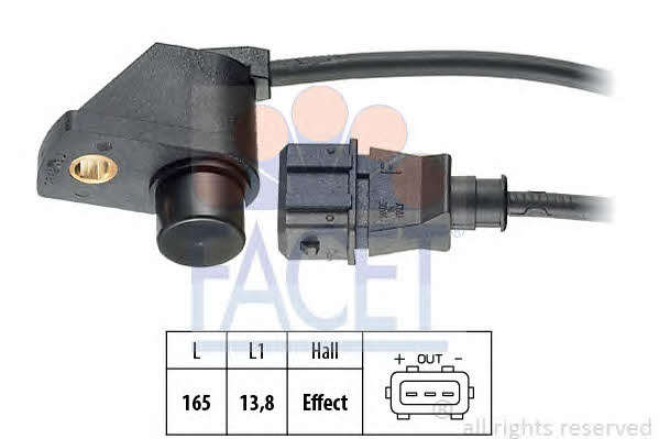 Facet 9.0242 Camshaft position sensor 90242