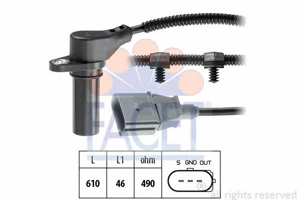 Facet 9.0259 Camshaft position sensor 90259