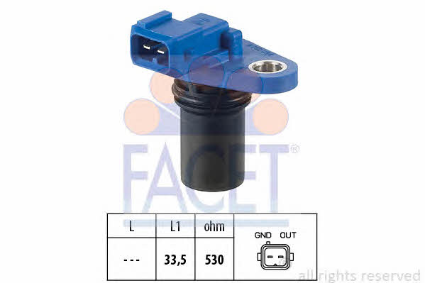 Facet 9.0302 Camshaft position sensor 90302