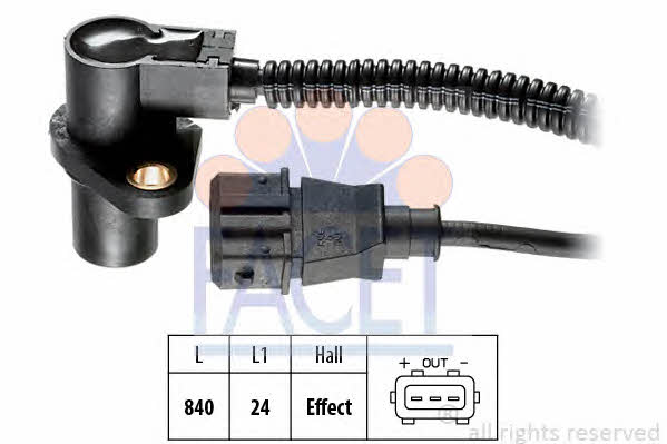 Facet 9.0314 Camshaft position sensor 90314