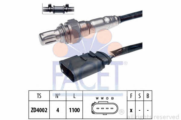 Facet 10.7356 Lambda sensor 107356