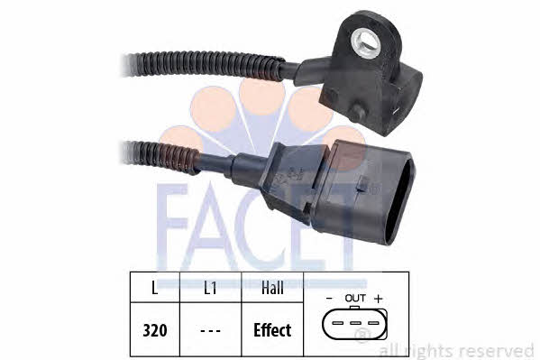 Facet 9.0535 Camshaft position sensor 90535