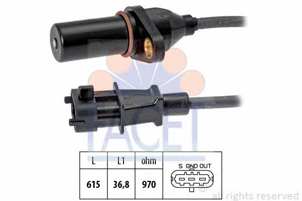 Facet 9.0569 Camshaft position sensor 90569