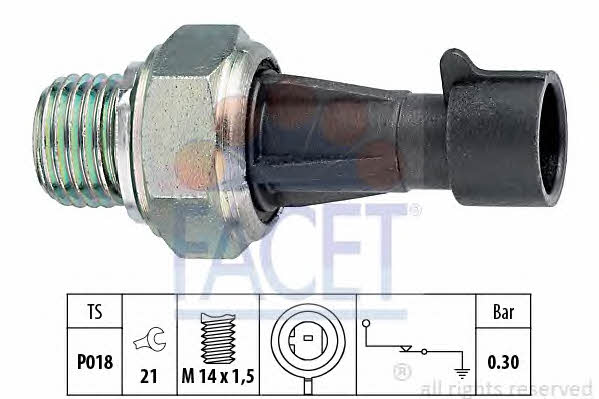 Facet 7.0096 Oil pressure sensor 70096