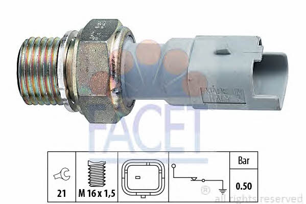Facet 7.0130 Oil pressure sensor 70130