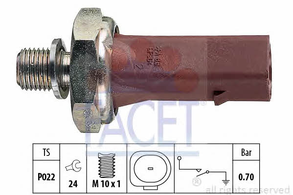 Facet 7.0132 Oil pressure sensor 70132