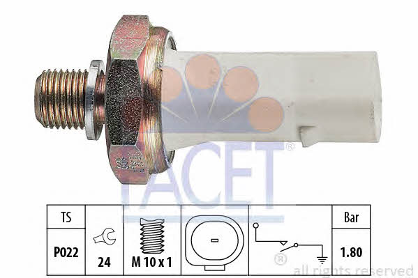 Facet 7.0136 Oil pressure sensor 70136