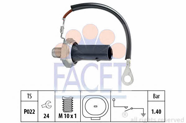 Facet 7.0167 Oil pressure sensor 70167