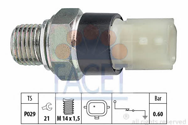 Facet 7.0178 Oil pressure sensor 70178