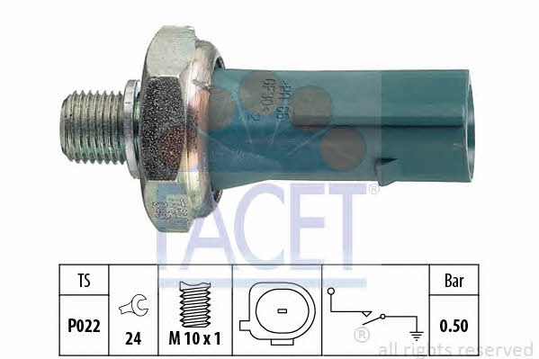 Facet 7.0196 Oil pressure sensor 70196