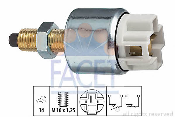 Facet 7.1053 Brake light switch 71053