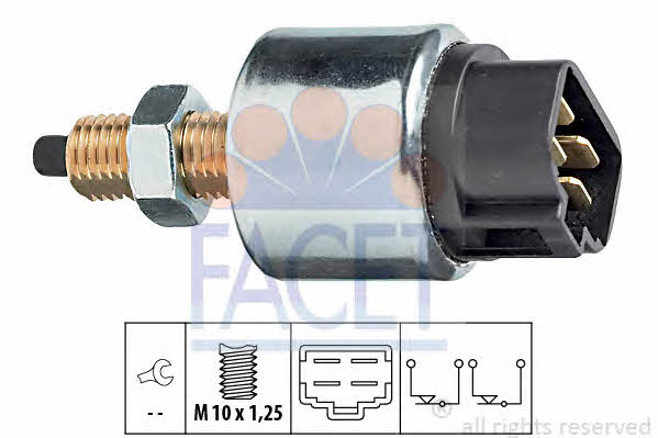 Brake switch Suzuki: 71105 Facet Brake light switch