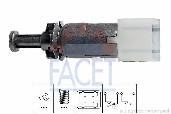 Brake light switch Facet 7.1149